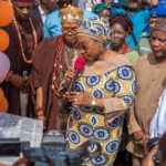 water tower plaque dedication in Ekiti State Nigeria